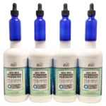 35% Food Grade H2O2 - Four Bottles With 4 Droppers