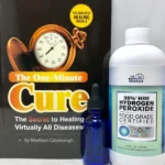 The One Minute Cure Book and 35% Food Grade H2O2 - 16 oz Bottle